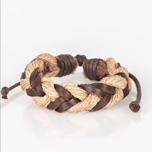 Male jewelry bracelet and rings